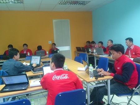 Lớp dạy Tin học văn phòng Cho Doanh Nghiệp - CocaCola