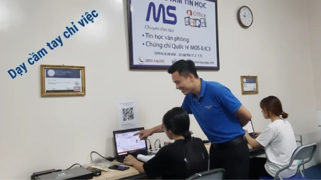 Dạy kèm Excel tại trung tâm tin học MS