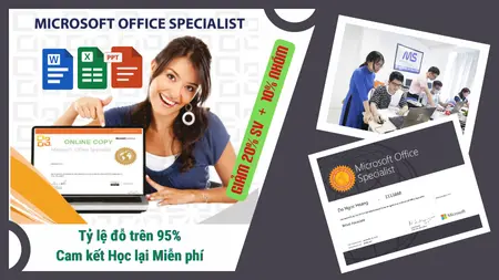 Luyện thi MOS - Tại Trung tâm tin học MS